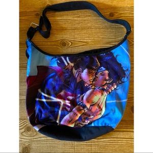 DC Wonder Woman Superman Hobo Bag